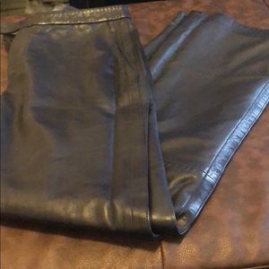 Banana Republic Leather Pants  Size 4